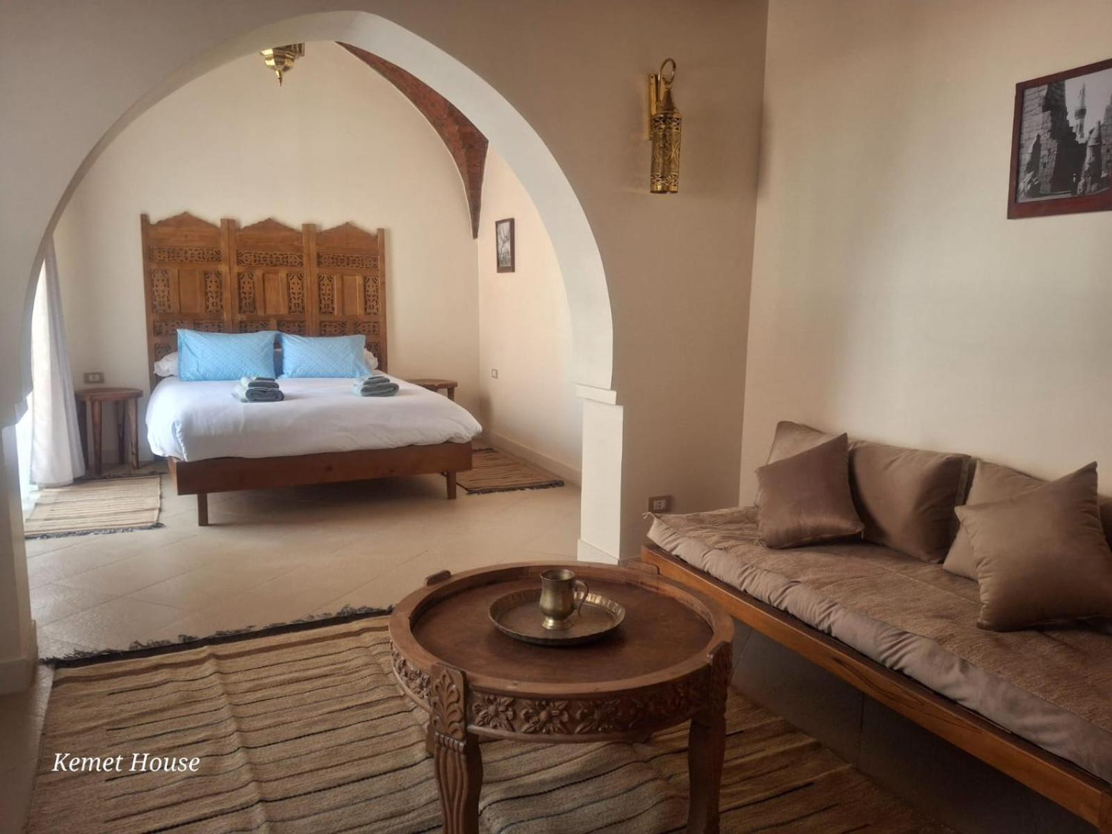 Kemet House Otel Luksor Dış mekan fotoğraf